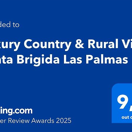 Luxury Country & Rural Villa Santa Brigida Las Palmas Экстерьер фото